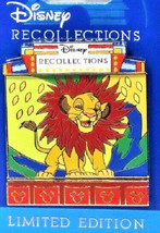 Disney Lion King Young Simba &amp; Adult Simba Limited Edition 3000 Recollec... - $21.78