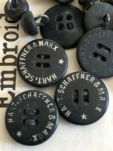Hart Schaffner Marx antique Logo Buttons Plus A big Button Lot Celluloid... - $33.26