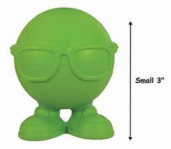 MPP Hipster Cuz Dog Toys Glasses Squeaker Durable Rubber Choose Size Col... - £11.06 GBP+