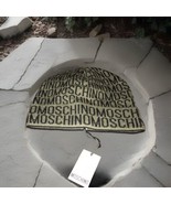Men&#39;s MOSCHINO Logo Knit Wool Scully Olive green/Black￼ - $123.02 CAD