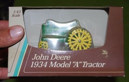 1/43 vintage vehicle John Deere model A 1934 tractor Ertl, new in box - £14.85 GBP