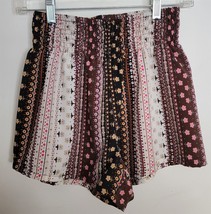 Womens 2 Shein Multicolor Floral Print Walking Shorts - £8.60 GBP