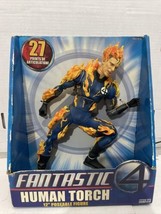 New Marvel Fantastic Four 4 Human Torch Flame 12&quot; Figure - £18.37 GBP