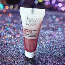 HEY HONEY Trick & Treat Lip Balm Watermelon Balm with Natural Tint NWOB 0.17 Oz - $235.70 MXN