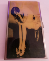 Credit Card Case, Money Holder; 1920&#39;s female image from Classic Hardwar... - $185.08 MXN