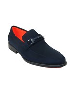 Men&#39;s TAYNO Shoes Soft Micro Suede Slip-on Loafer THE CAPRIO S Navy - €64,34 EUR