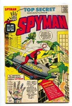 Spyman #1 1966-Harvey-1st issue-origin-1st Steranko comic book art-Tuska-VG - $109.13