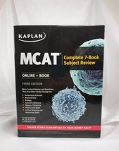 MCAT Complete 7-Book Subject Review: Online + Book [Kaplan Test Prep] - £14.76 GBP