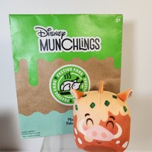 Disney Munchlings Festive Fare PUMBA Salted Pretzel Bun Plush Holiday St... - £16.13 GBP