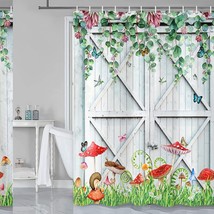 Mushroom Botanical Shower Curtain 69x70 - $54.44