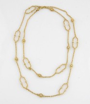 Judith Ripka 18KT Yellow Gold Diamond Chelsea Links Necklace - £4,616.71 GBP