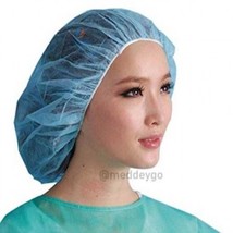 Surgical Cap Blue Disposable  2 Pack of ( 100)  each - £23.73 GBP