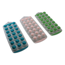 3 Pack  Mini Round Ice Cube Trays Silicone Easy Pop Out for Baby Food Dr... - €8,75 EUR