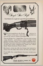 1968 Print Ad Ruger No. 1 Single-Shot Magnum Rifles Sturm Southport,Connecticut - $14.38