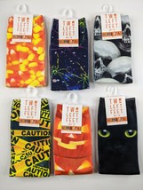 Two Left Feet Socks 6 Pairs NWT Halloween Theme sz S (men 5-8 women 5.5-9.5) M10 - £17.01 GBP