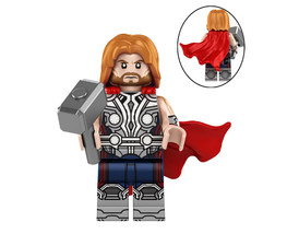 Building Toy Thor Wavy Cape Image Minifigure Gift Christmas - $7.67