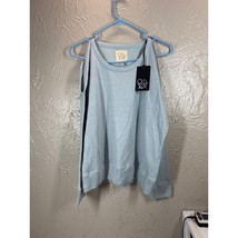 Chaser Womens Cold Shoulder Round Neck Sweatshirt Blue Size Small NWT - $511.24 MXN