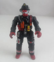 Vintage Chaps Mei Fire Squad Fire Rescue Team Black Variant 3.75&quot; Action Figure - £7.28 GBP