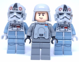 Lego Star Wars Hoth Imperial AT-AT Crew Drivers + General Veers Minifigures Lot - £11.42 GBP