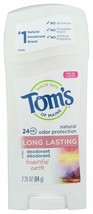 Tom&#39;s of Maine Deodorants Beautiful Earth 24 Hour Long Lasting Propylene Glyc... - £10.04 GBP