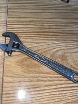 Vintage Diamond Tool Horseshoe Co. 8&quot; Adjustable Wrench - $14.85