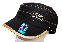 Vintage Women Boston Celtics NBA Basketball Cap - Urban Military Cadet Hat 2011 - £16.02 GBP
