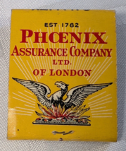 PHOENIX ASSURANCE COMPANY OF LONDON SAULT INSURANCE AGENCY MICHIGAN MATC... - $17.80 CAD