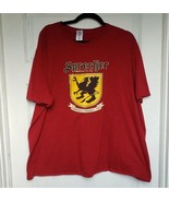 Sprecher Brewing Co. Inc. Gildan Size 3XL Men&#39;s Red T-Shirt Short Sleeve - £16.25 GBP