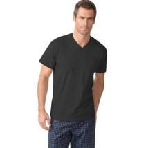 Alfani Men&#39;s V-Neck Undershirt Combed Cotton in Black-Size Small - $12.99