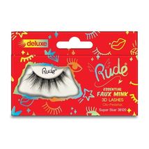 RUDE Essential Faux Mink Deluxe 3D Lashes Super Star - $4.16