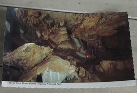Nice Vintage Color Photograph Postcard,Crystal Cave Dome Room, Sequoia Park - $1.97