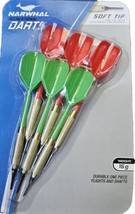 Narwhal 6 Pack Darts Recreational Soft Tip  15g Electronic Dartboards Gr... - £10.28 GBP