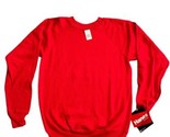 VTG NOS Hanes Red Made in USA Sweatshirt MEDIUM Crewneck NEW with Tags Top - $27.23