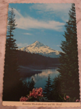 Lost Lake Mt Hood Oregon Vintage Postcard - £5.38 GBP