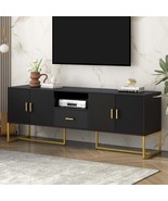 Modern TV Stand for 70&quot; TVs w/ Drawer &amp; Cabinets - $4,717.27 MXN