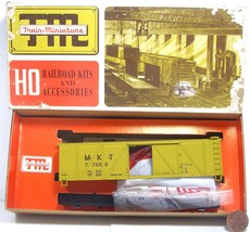 Train-Miniature HO Scale Model R.R. 2152 50 Ton Wood Outside Braced Box ... - $14.95