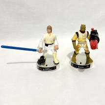 Star Wars AttackTix Chrome Base Series 2 Luke Skywalker #29 Series 3 BOSSK #7 - £29.85 GBP