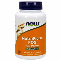 NOW Supplements, NutraFlora FOS, Prebiotic Fiber, 4-Ounce - £17.40 GBP