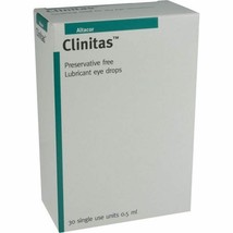 Clinitas Perservative Free Eye Drops 30x0.5ml - £14.31 GBP