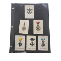 Early 1900s Tobacco Silks Old Mill Emblem Series Lot of 6 Vintage Textile Art - £21.94 GBP