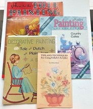 Lot Of 4 Painting Books Booklets Decorative Tole Painting Pattern Sampler - £11.03 GBP