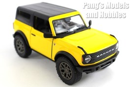 5 Inch 2022 Ford Bronco 1/36 Scale Diecast Model - YELLOW - £13.23 GBP