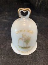 Vintage World Wide Arts Holly Hobbie Ceramic Round Bell Magic in Mother&#39;s Touch - £6.28 GBP