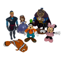Disney Characters PVC Toy Lot 6 Pieces Various Characters - £13.65 GBP