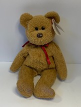 TY Original Beanie Baby Teddy Bear Plush Stuffed Animal DOB April 12 1996 w/Tags - £3.06 GBP