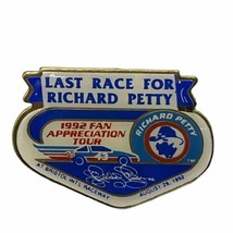Richard Petty Last Race Bristol Motor Speedway Pontiac STP NASCAR Hat Pin - £15.67 GBP