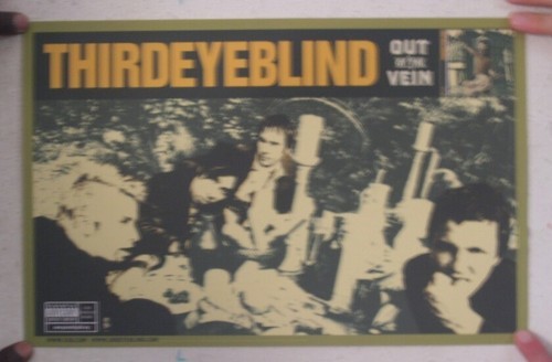Third Eye Store Affiche Sortie De La Veine Album Promo Mint Bande Shot - $17.98