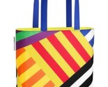 Clinique Donald x Clinique Colorblock Striped Tote Bag - Brand New In pl... - $12.00