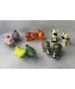 Fisher Price Noah&#39;s Ark Animals, Crocodiles, Hippos, Cheetahs, Lot of 10 - $307.01 MXN