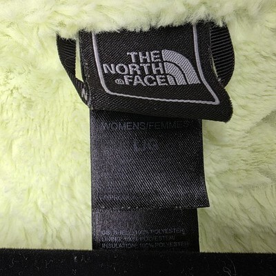 The North Face Women’s Size Large Blue Puffer Jacket - Green Sherpa Insulated Item image 15
